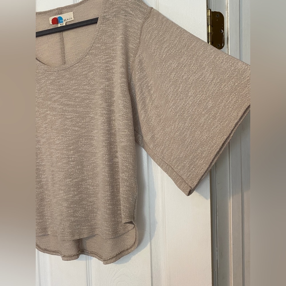 Free People Beach Slouchy Oversized T-Shirt - Picture 3 of 4